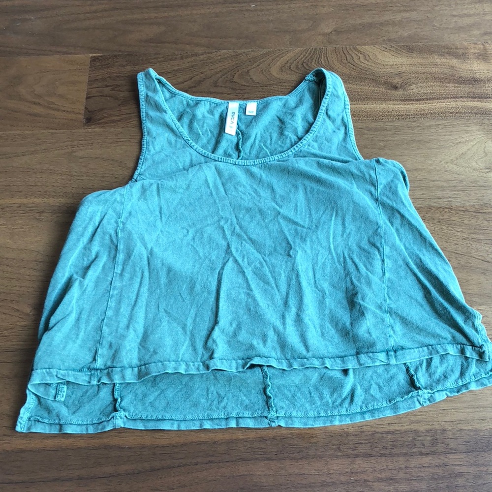 RVCA cropped tank